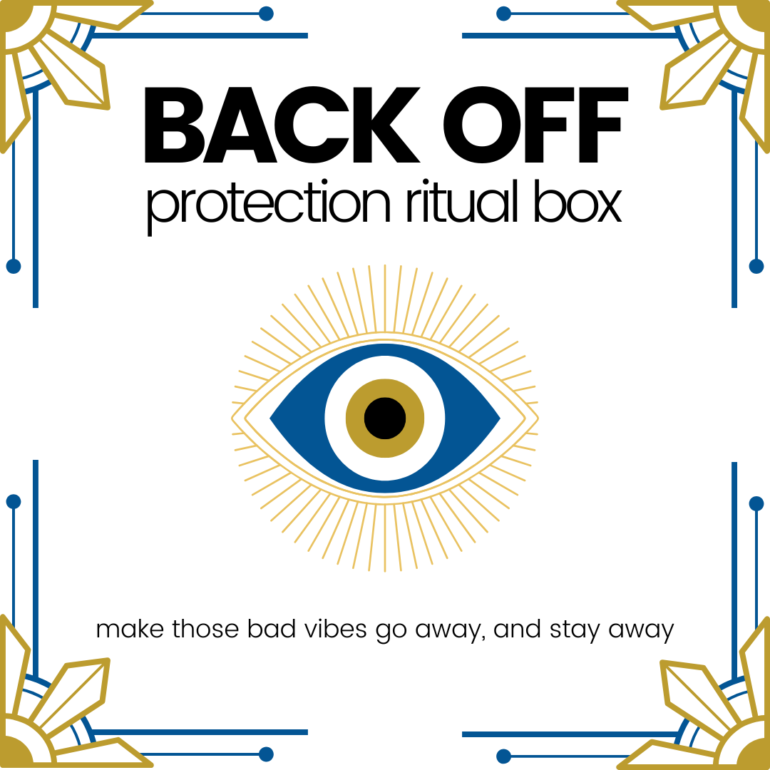 BACK OFF Protection Ritual Box